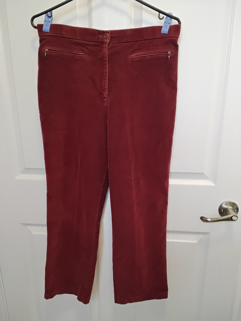 Northern Reflections Straight Leg Corduroy Stretchy  Pants Size 8 (M)